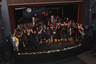 So when we say our cast is large, we aren't kidding.&nbsp; This shot doesn't even include our tech crew.